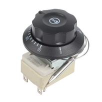 250V 16A Mechaninis termostatas elektrinėms krosnelėms ir virimo įrangai 50-300℃ black