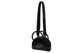 PUMA Dirbtinės Odos Koldūno Formos Rankinė, Rankinė ant Peties, Crossbody Rankinė Įprasta Moteriška Juoda Auksinė 078715-01