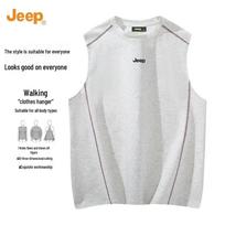 JEEP Men's Loose Fit Summer Tank Top L