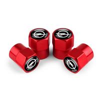 4Pcs Aluminium Alloy Car Styling Wheel Valve Caps Cover Auto Accessories For Opel Opc Astra K Vivaro Corsa Zafira Insignia Mokka