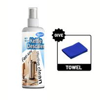 100ml Teapot Scale Cleaner Kettle Descaler Remove Tea Stains Food Grade Drinking Machine Decontamination Water Bottle Cleaning 100ml Give Towel