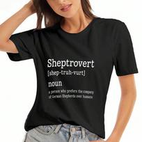 Sewing Fabric Store Lady's Cotton T Shirt, In My Defense I Was Left Unsupervised Print, Pure Cotton Premium Print, Durable, Casual Fashion T Shirt, So S įvairiaspalvis