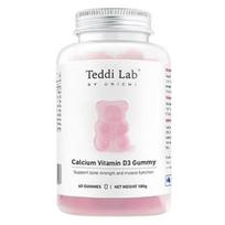 Calcium Vitamin D3 Gummy, Strawberry & Yogurt Flavor, 60 gummies 60 tablets × 1