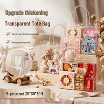 Transparent PVC Gift Tote Bag