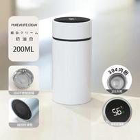 200ML Smart Thermos Water Bottle Intelligent Temperature Display Stainless Steel Vacuum Flasks Thermoses with Filter Tee Cup 200ml