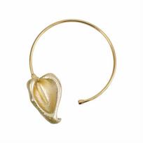 Bohemian 3D Flower Metal Choker Gold Gold Jewelry Fashion Geometric Circular Collar  Girls Style 2