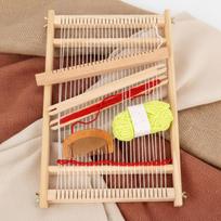 Wooden Weaving Loom Hand Knitting Tool Supplies, Durability, Easy to Use, Portable, DIY Craft