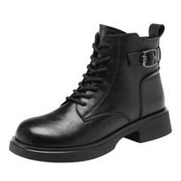 Red Dragonfly Women's Warm Martin Boots 36 juoda