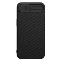 iPhone 17e / 16e Nillkin dėklas Camshield Pro su slankiojančiu objektyvo apsauginiu buferiu, galinis dangtelis iPhone 16e iPhone17e black