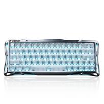 GravaStar Mercury V60 PRO žaidimų klaviatūra su greitu pasirinktiniu UFO magnetiniu 8000Hz apklausos dažniu, sidabru dengta, pilnai aliumininė, matinė, permatoma, reguliuojama sidabras