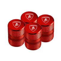 4 vnt. Metalinis automobilio LOGOTIPAS Ratų Padangų Vožtuvo Dangtelis Apsauga nuo Dulkių Vandeniui Atsparus Lamborghini LP570 LP610 Urus LP700 LP770 Gallardo Aventador
