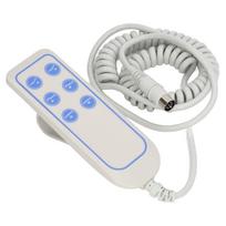 Kėlimo lovos valdiklis Elektrinis PVC IP66 Atsparus dilimui Kėlimo kėdės rankinis valdymas ligoninei (8 Smeigtukas)