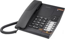 Alcatel Temporis Pro 380 laidinis telefonas su ausinių jungtimi - Juodas