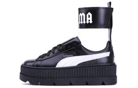 PUMA Ankle Strap Rihanna Fenty Black White Women's 366264-03 37