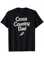 Cross Country Dad T-Shirt S įvairiaspalvis
