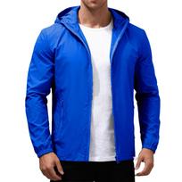 Mens Rain Jacket Jacket Raincoat for Men Rain Jackets With Hood Lightweight Mens Rain Coat XL juoda
