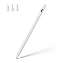 Stylus Pen for Apple Pencil 1 2 iPad 10th 9th 8th 7th 6th Air 5th 4th 3rd Generation Pro 12.9 11 inch Mini 6 5 Palm Rejection balta