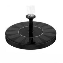 Solar Powered Bird Bath Fountain Pump Floating Water Fountain Kit for Outdoor Garden Pond Pool Birdbath one size