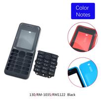 For Nokia 130 215 216 150 110 210 125 215 Mobile Phone Housing Cover 130 RM-1035 Black