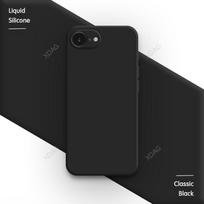 Basic Shell Back Cover for Apple iPhone 17E 17 Pro Max Air 5G Square Soft Liquid Silicone Plain Lens Protection Phone Case Funda iPhone17e
