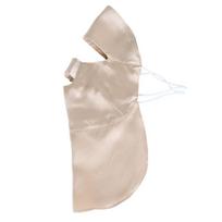 Adjustable Full Face Mask Ultra Lightweight Sun Protection Mask Hot Silk Sleep Mask  Skin Care smėlis