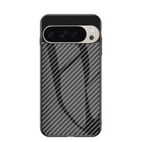 For Google Pixel 9 PRO XL 9 PRO 9 8 8A 8 PRO 8 7A 7 PRO 7 6 PRO 6A 6 5A 5XL 5 Carbon fiber Pattern Glass Phone Case Pixel 5
