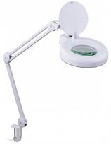 Kosmeda kosmetologinė lempa Led, 5 dioptrijos. Su stalo laikikliu Light-M