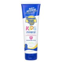Banana Boat, Vaikų mineralinis apsauginis kremas nuo saulės, SPF 50+, 9 fl oz (270 ml) blue