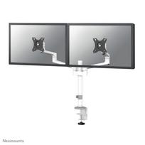 Neomounts Uchwyt biurkowy na 2 monitory 17" - 27" (DS60-425WH2) | DS60-425WH2 | 8717371449834