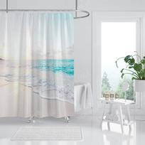 Vandeniui atsparaus audinio dušo užuolaidos Vonios užuolaidų priedai 180x200 Vonios užuolaida dušui 240*200 skandinaviško boho dekoras W240XH200cm