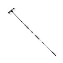 Heavy Duty Iron  ing Rake with   Handle Garden   Rake Tool for Removing  s Loosening Soil Cleaning Flow  Beds