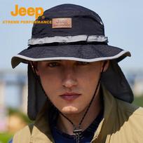 Jeep Men's UV Protection Breathable Fishing Bucket Hat One Size