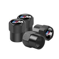 4PCS Car Wheel Tire Valve Air Stem Cap Cover Accessory For BMW M5 E90 E91 E92 X1 X2 X3 X4 F07 F10 F15 F16 F20 F25 G30 G20 E30 X1