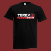 Terex Demag Krano Vyriškas Juodas Dydis S-5XL M