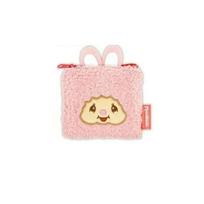 Monchhichi Round Small Hanging Bag With Zipper Cute Wallet Storage Mini Monchhichi Backpack Charm Cute Plush Monchichi Gifts