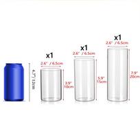 Tall Clear Vase for Centerpieces, Glass Hurricane Candle Holders for Pillar or Floating Candles Round Vases for Wedding Annivery