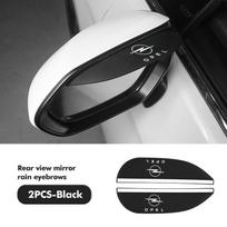 For Opel Car Rearview Mirror Rain Eyebrow Rain Snow Sun Visor Rear View Shield Protector Cover ADAM ASTRA J K CORSA E INSIGNIA