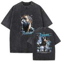 Vintage Washed Drake Iceman What Did I Miss? Album 2026 Merch T-Shirt Rap Men's Fashion Pop Fans Short Sleeve T Shirt Streetwear S įvairiaspalvis