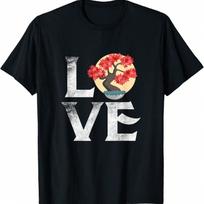 Love Bonsai Tree Gifts Japanese Garden T-Shirt Zen Master S įvairiaspalvis