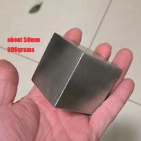 304 nerūdijančio plieno vientisas kubo blokas paprastas poliravimo blokas Svarstyklių pagrindas 40X40X40mm
