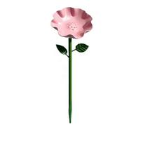 Flower Shape Garden Birdbath Ornamental Horticulture Bird Bath  Garden Decor rožinė
