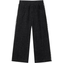 MiniPeace Girls' Shiny Fleece-Lined Flared Pants 110/50