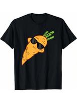 Cute Carrot Fruit Relaxing Lazy Carrot T-Shirt S įvairiaspalvis
