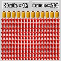 Premium-Quality Soft Top-Grade Eva Top-Grade Foam Top-Grade Darts First-Class Toy High-Standard Guns Top-Grade Shells High-Standard Bullets red