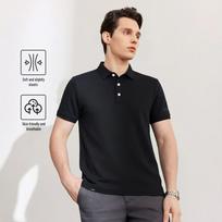 JEEP Men's Ice Silk Casual Polo Shirt L