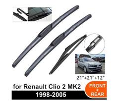 Suitable for Renault Clio 2 MK2 1998-2005 21+21+12 front and rear wipers juoda