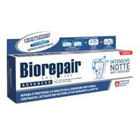 Biorepair Intensyvus Naktinis Remontas Dantų Pasta su cinko jonais, kuri stabdo dantų emalio irimo procesą naktį 75ml