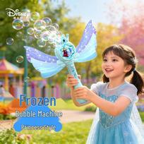 Disney princesė Elsa automatinis muilo burbulų pūtimo aparatas
