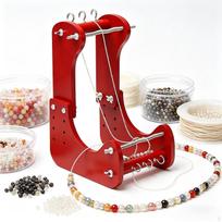 Bead Loom Practical Wood Flexibility Beading Kit Weaving Frame for DIY Desktop Hand