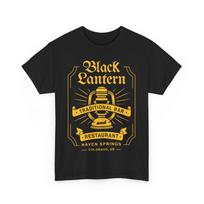 Game Life Is Strange Black Lantern T-shirt Summer Men's and Women's Cotton Clothing Fashion Short Sleeve Top S